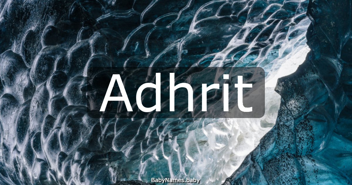 Adhrit