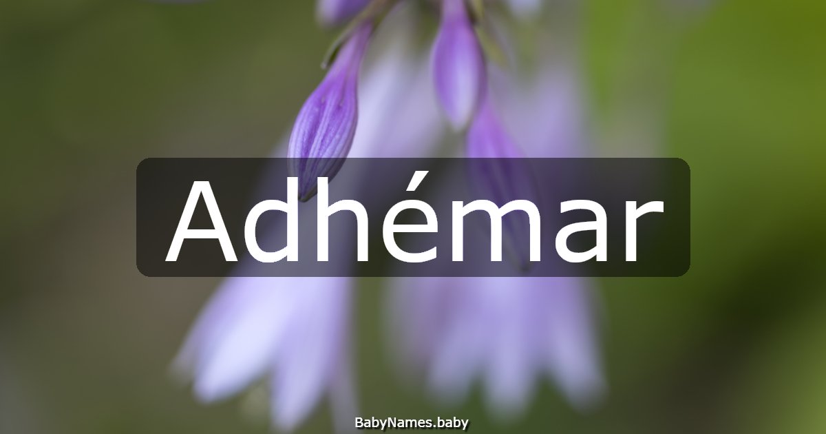 Adhémar