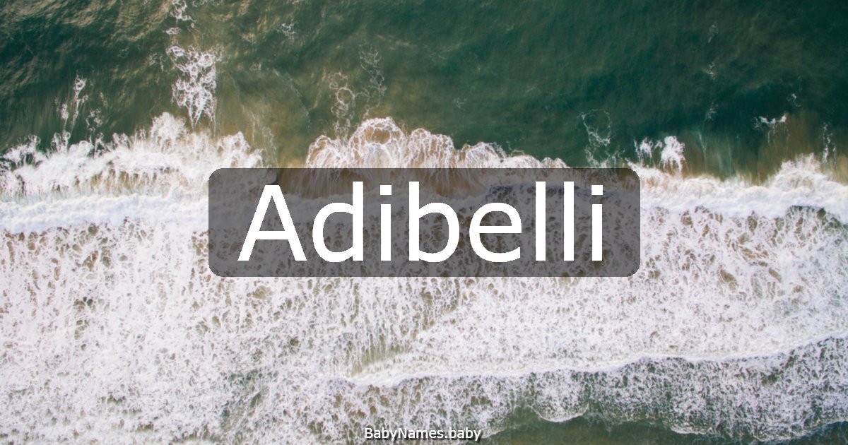 Adibelli