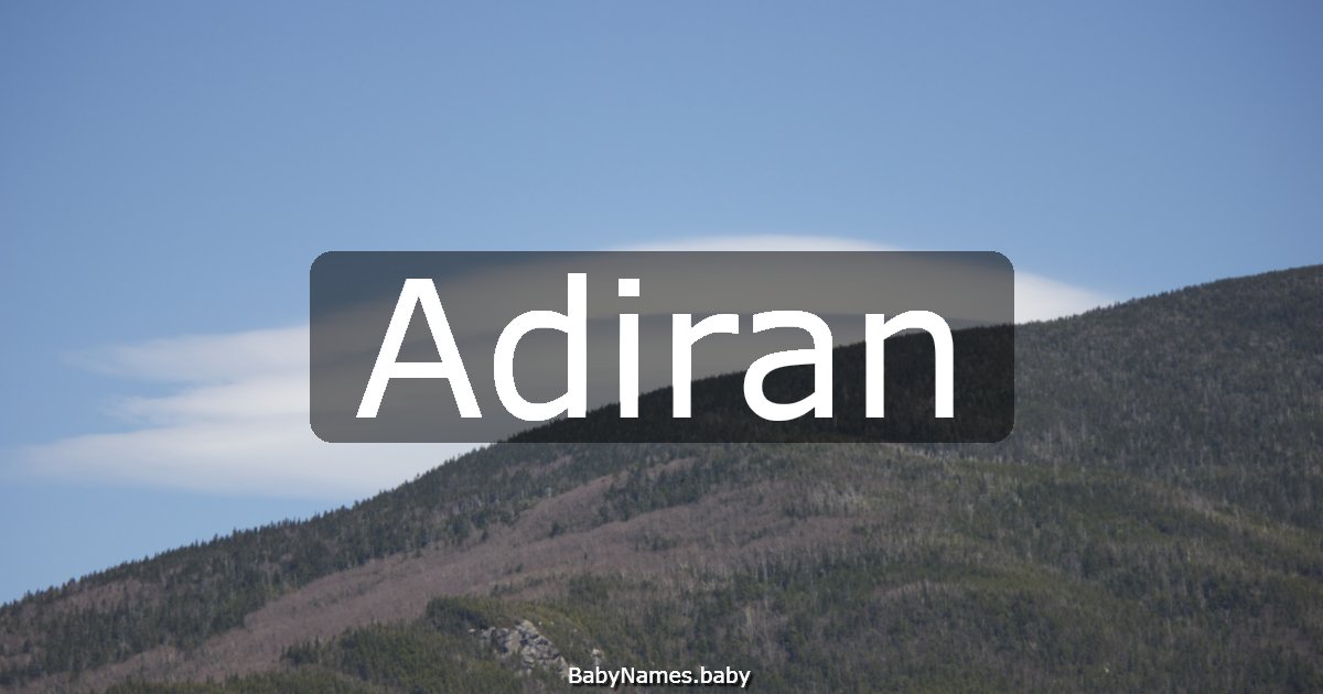 Adiran