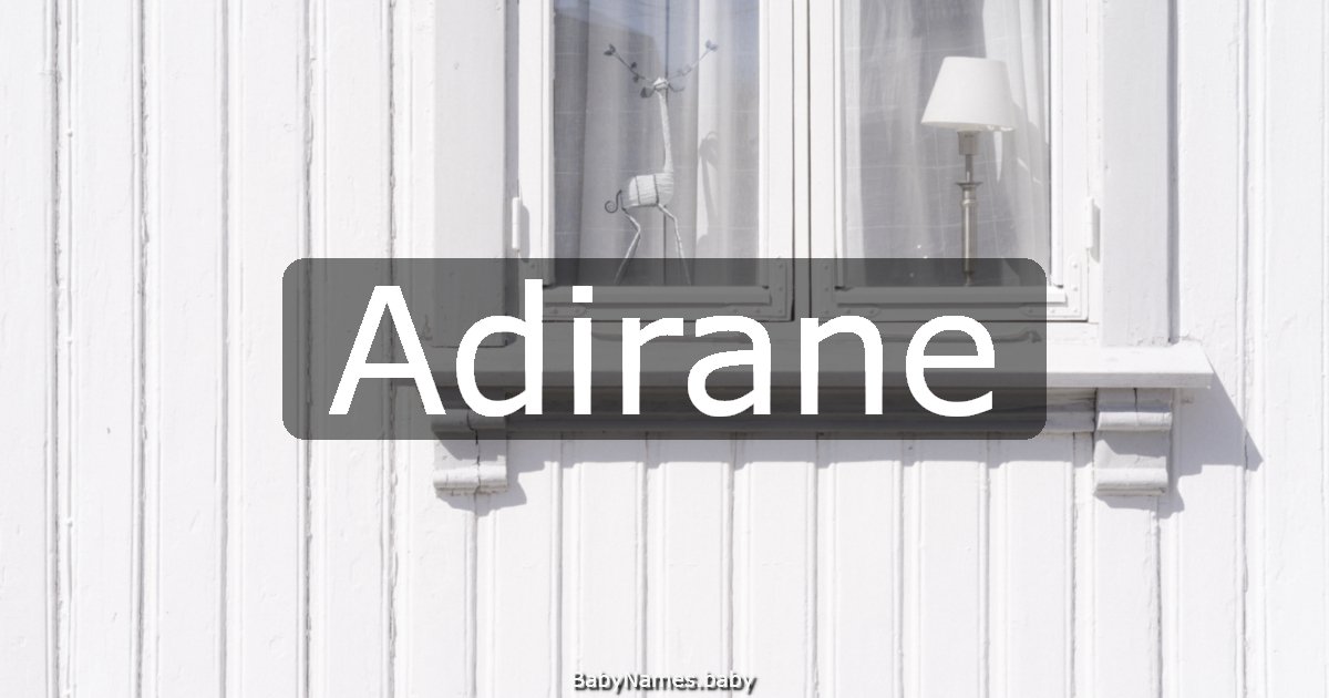 Adirane