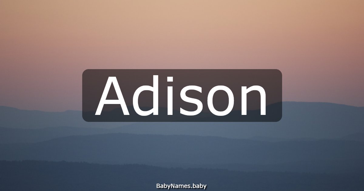 Adison