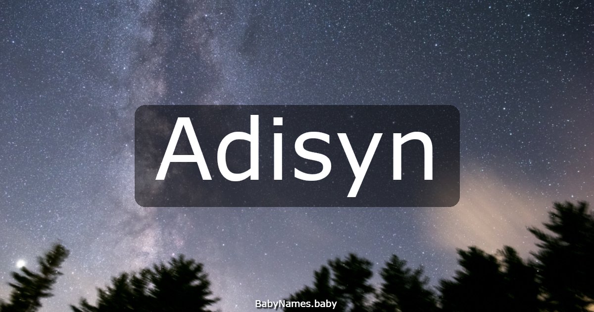 Adisyn