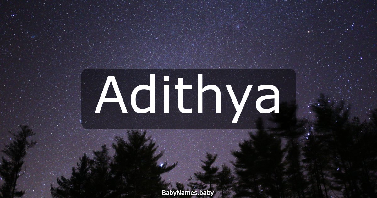 Adithya