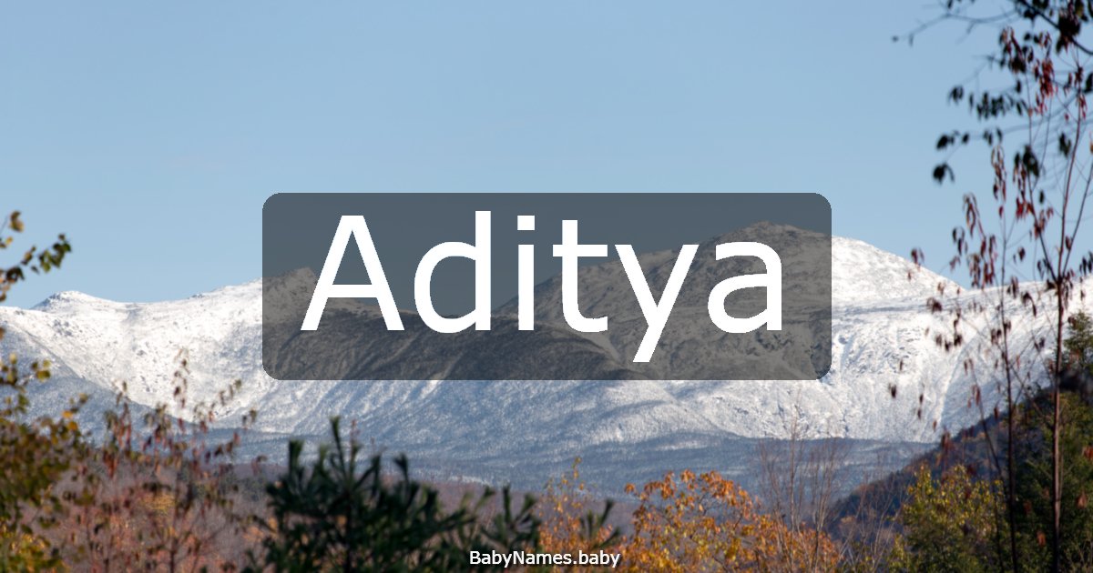 Aditya