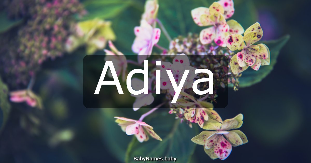 Adiya