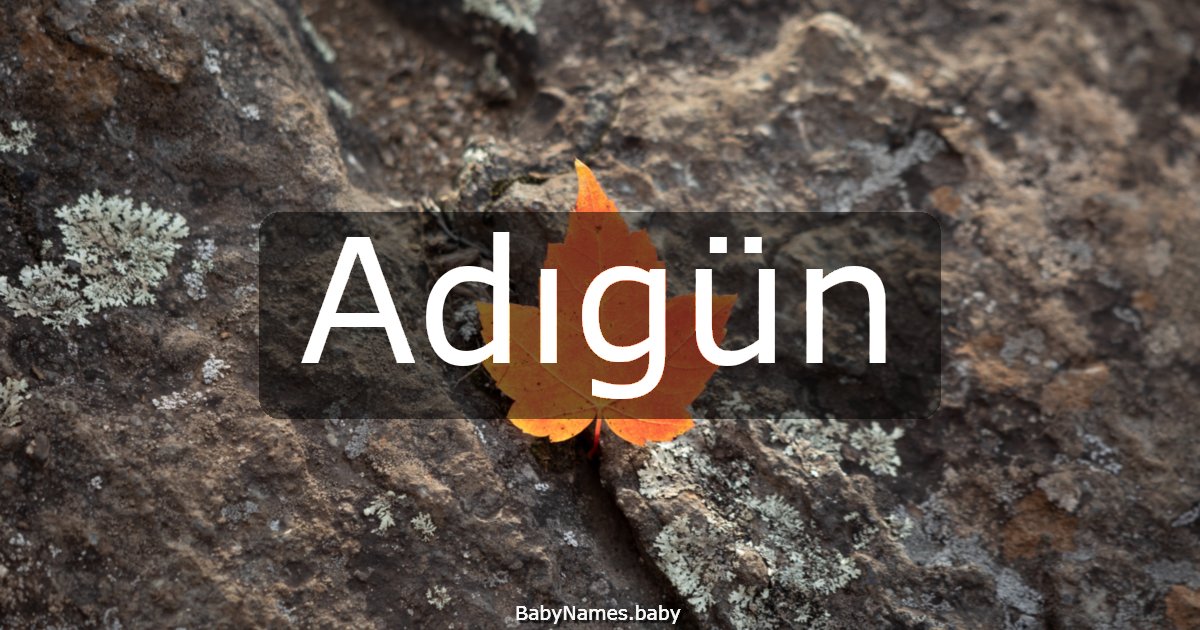 Adıgün