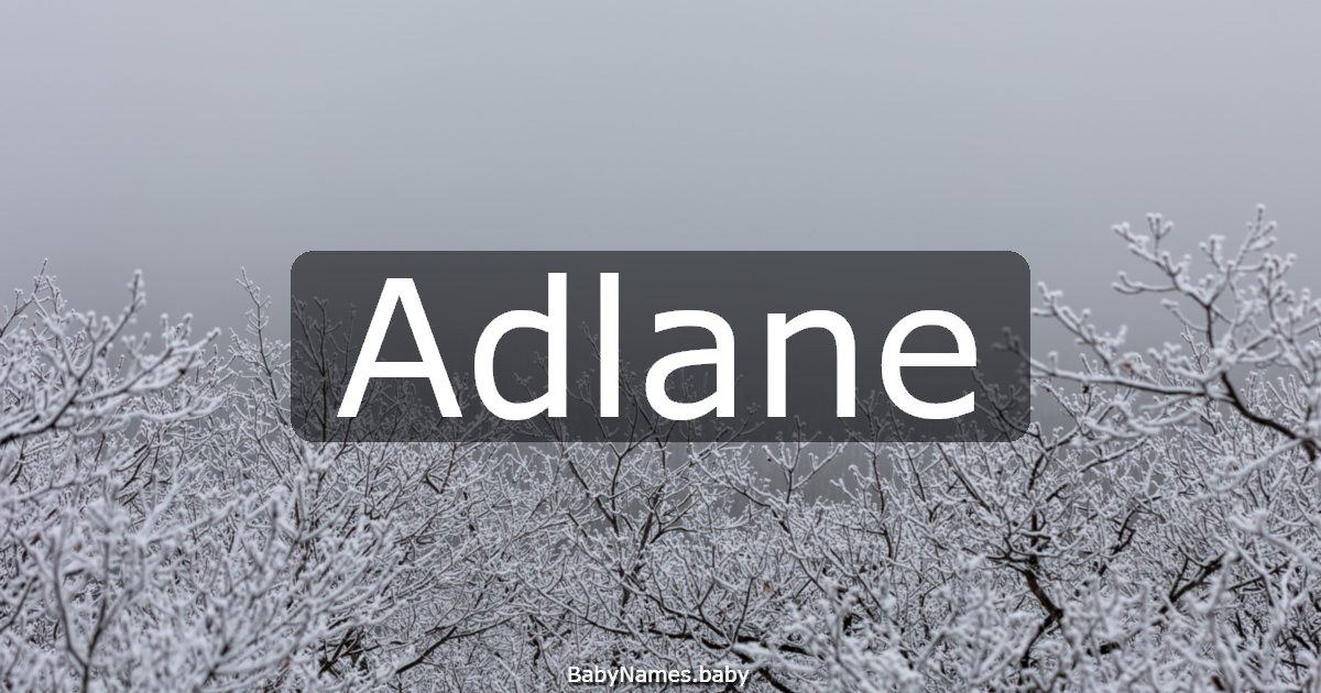 Adlane