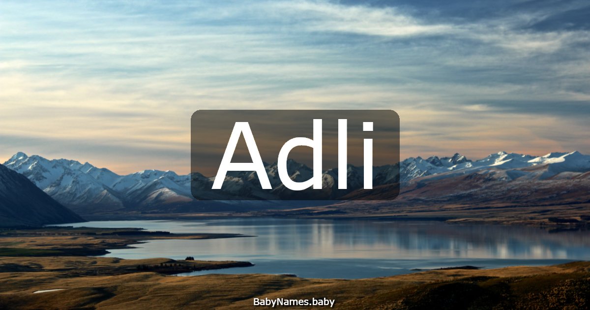 Adli