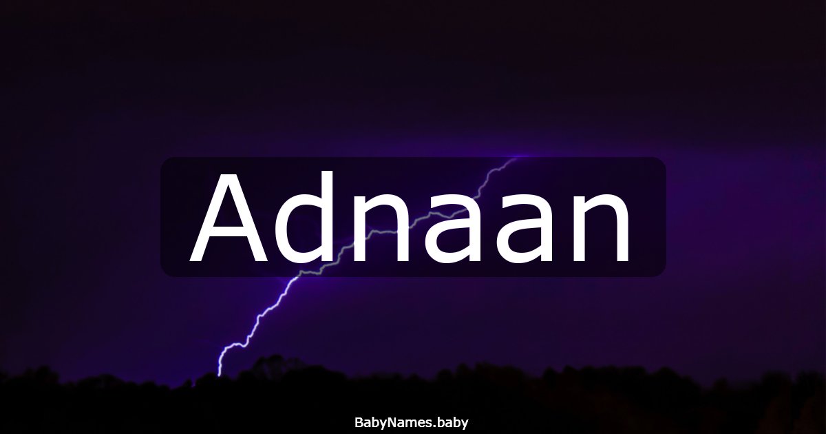 Adnaan