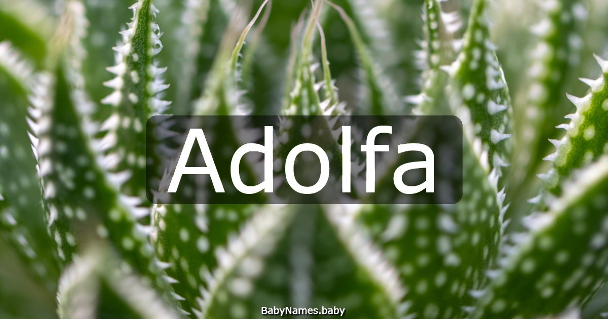 Adolfa