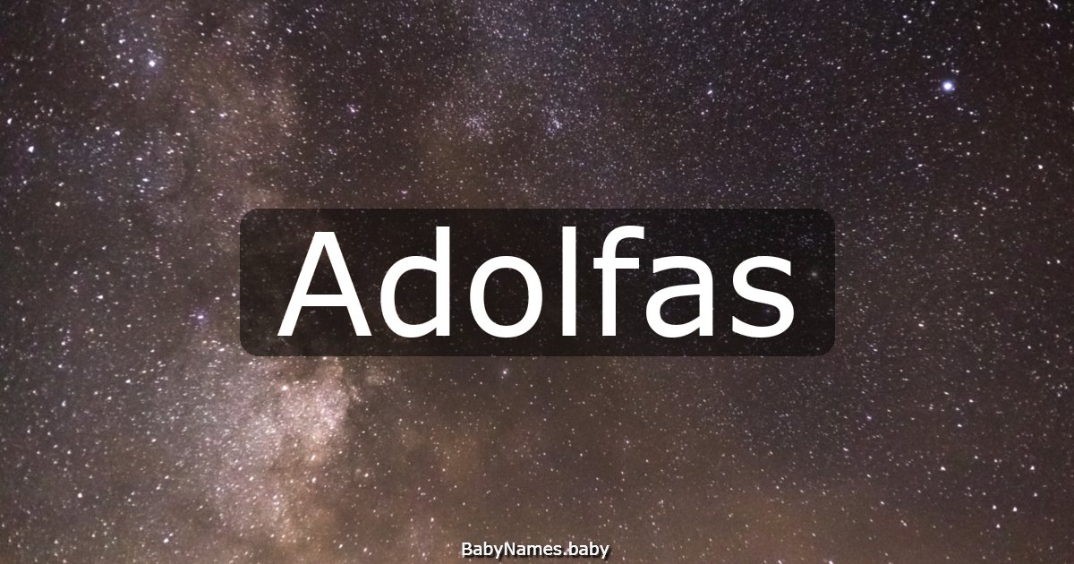 Adolfas