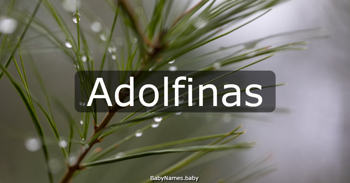 Adolfinas