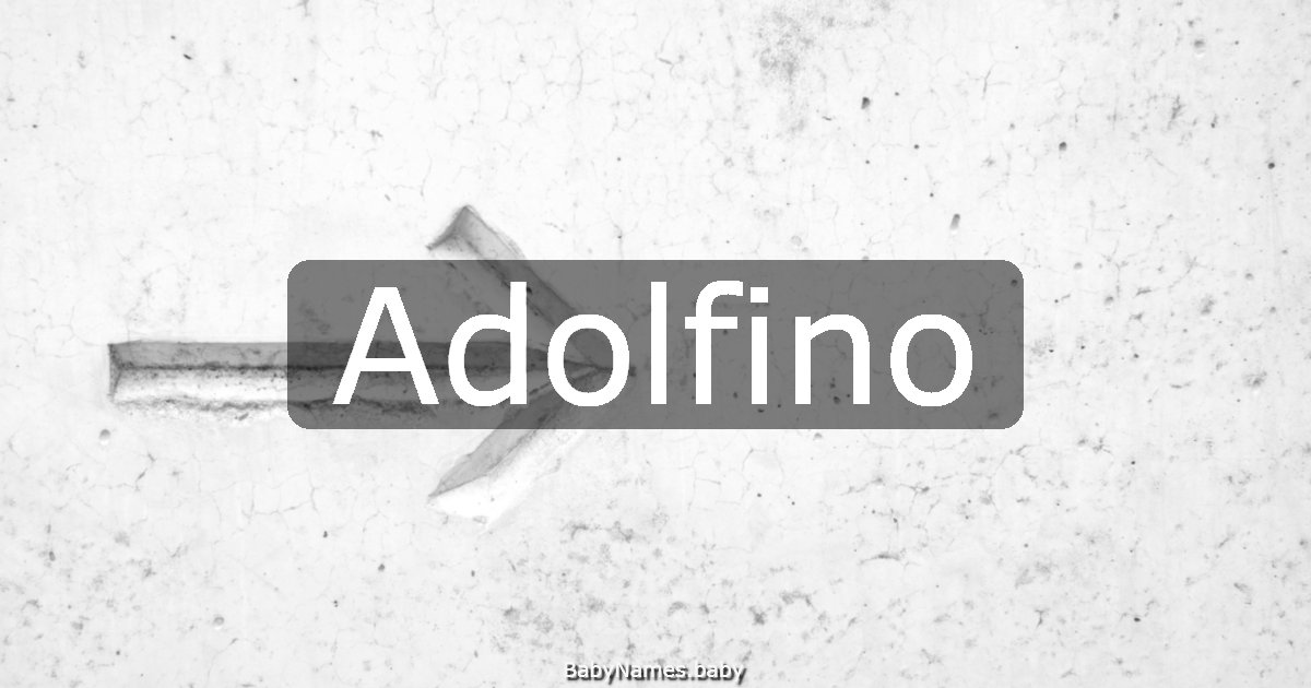 Adolfino