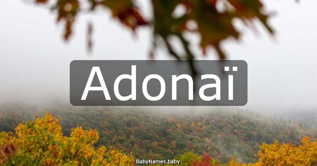 Adonaï