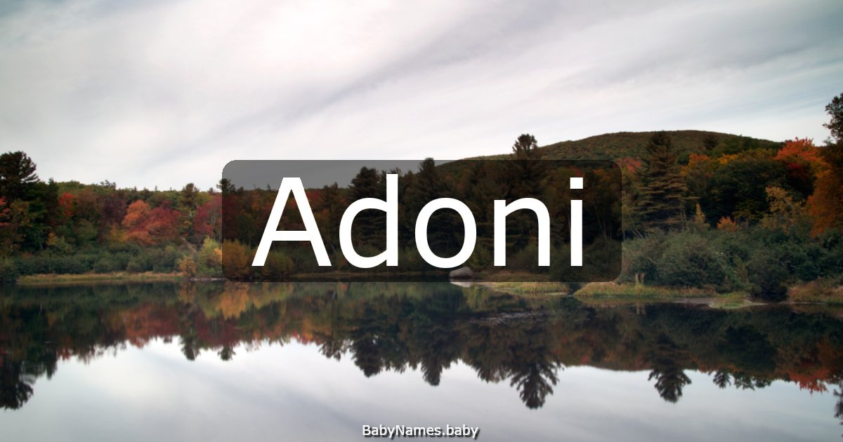 Adoni