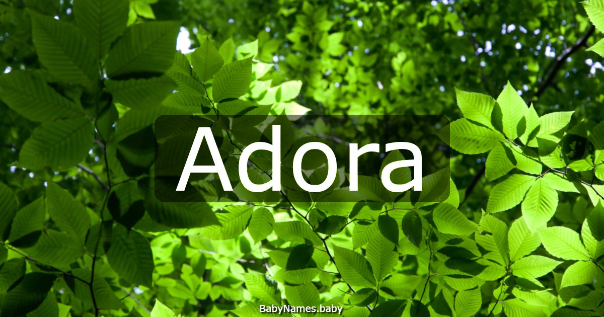 Adora