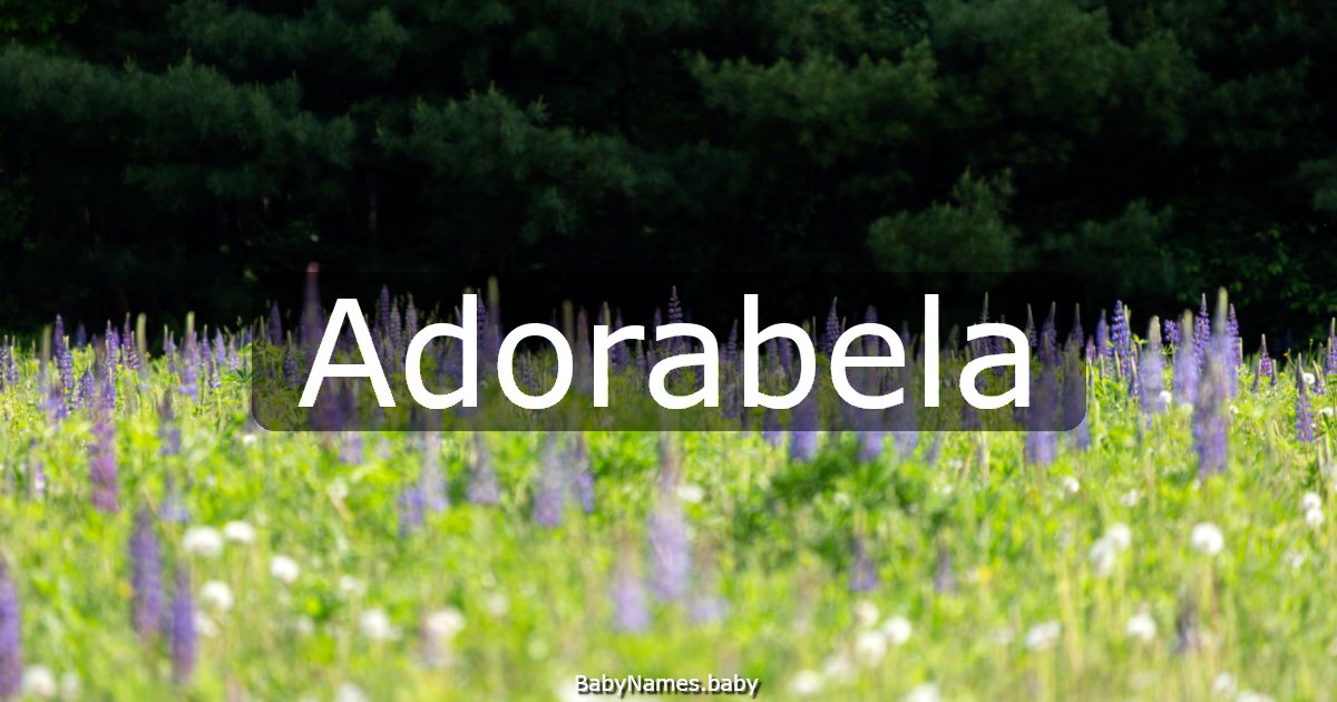 Adorabela
