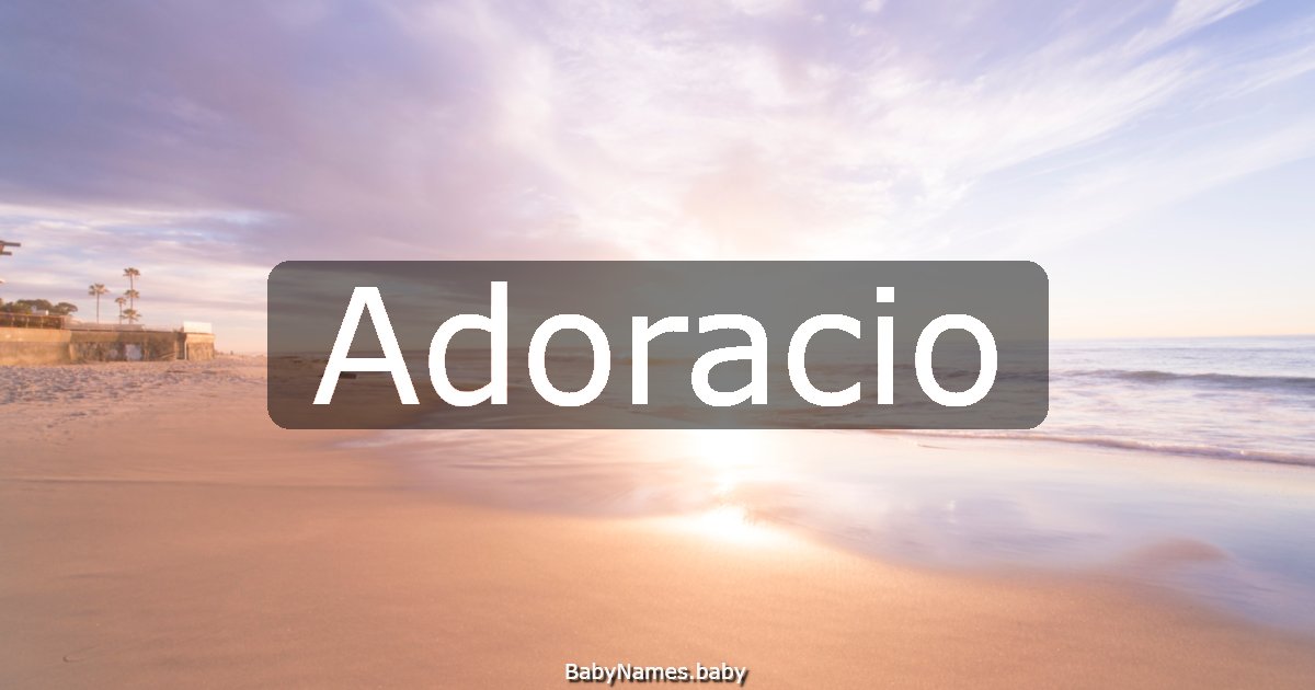 Adoracio