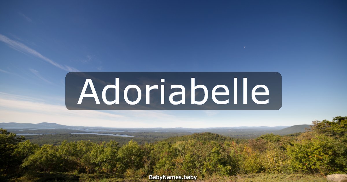 Adoriabelle