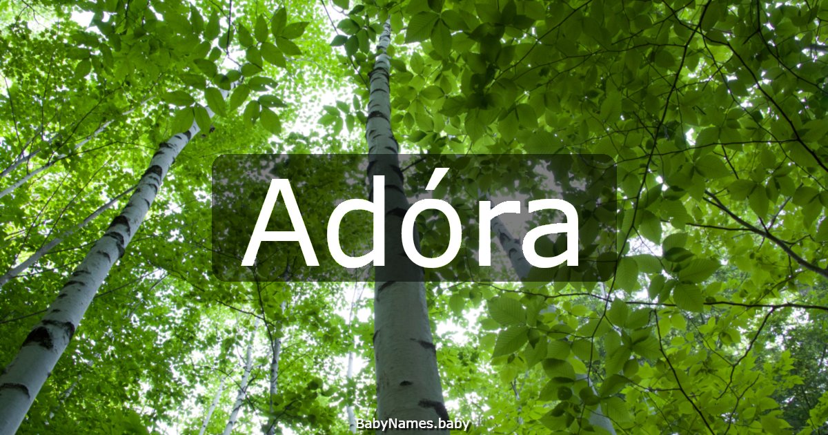 Adóra