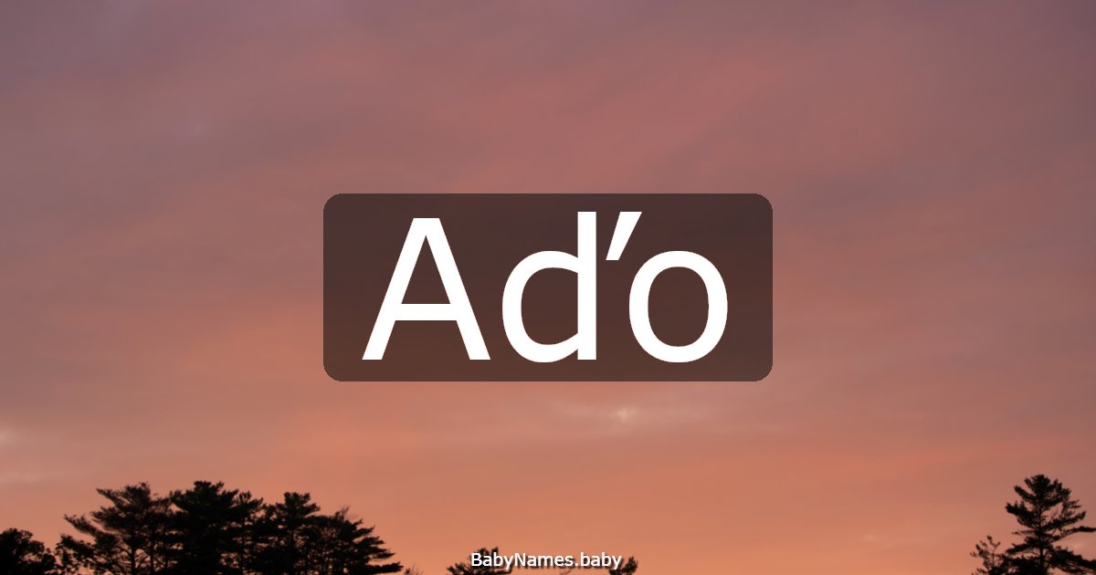 Aďo