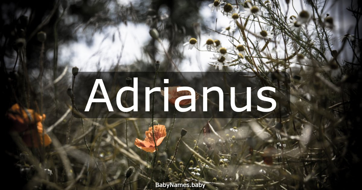 Adrianus