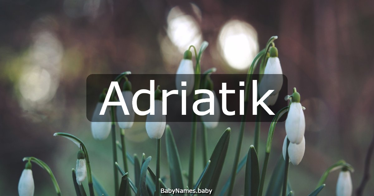 Adriatik