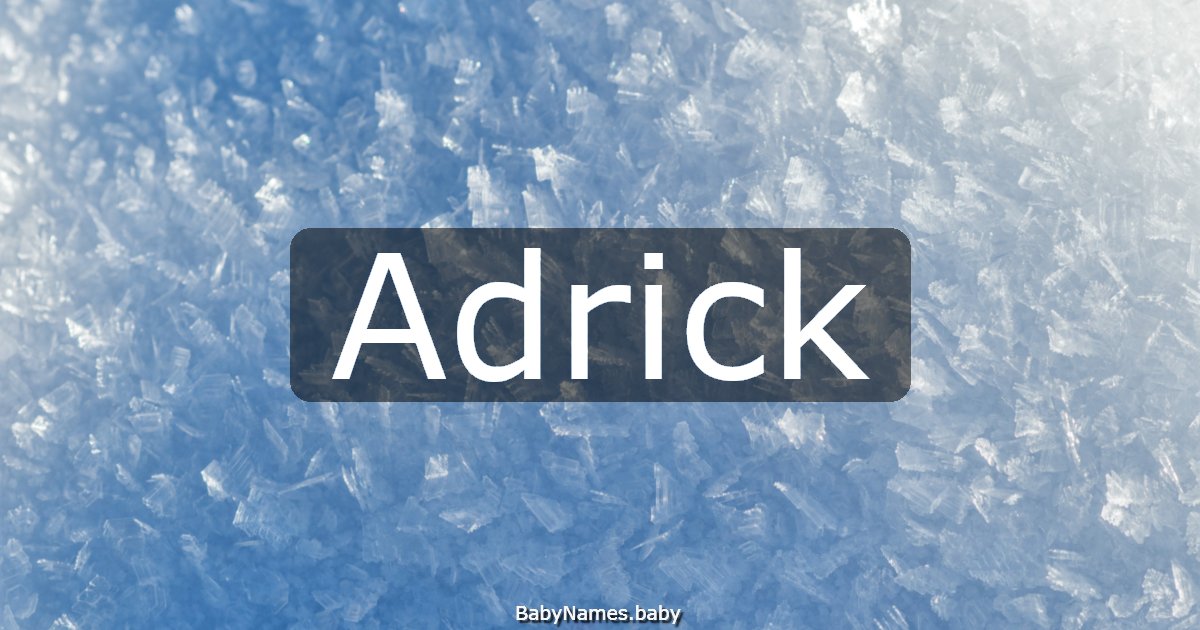 Adrick