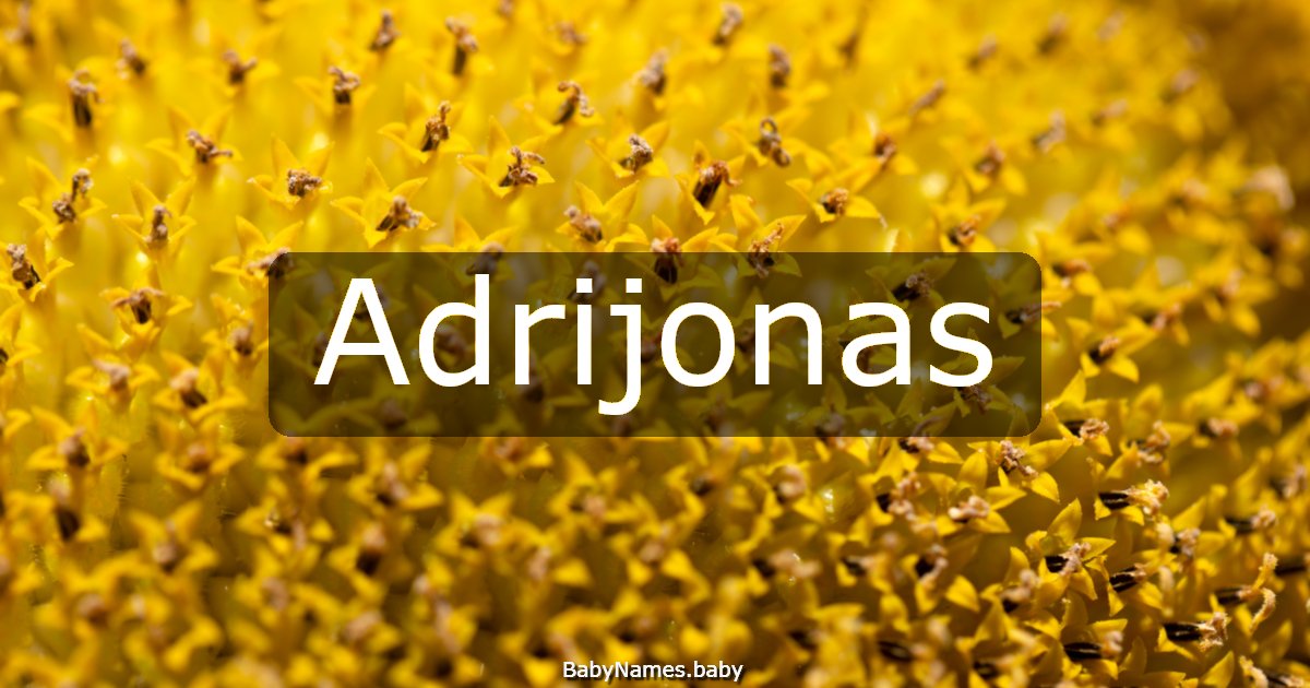 Adrijonas
