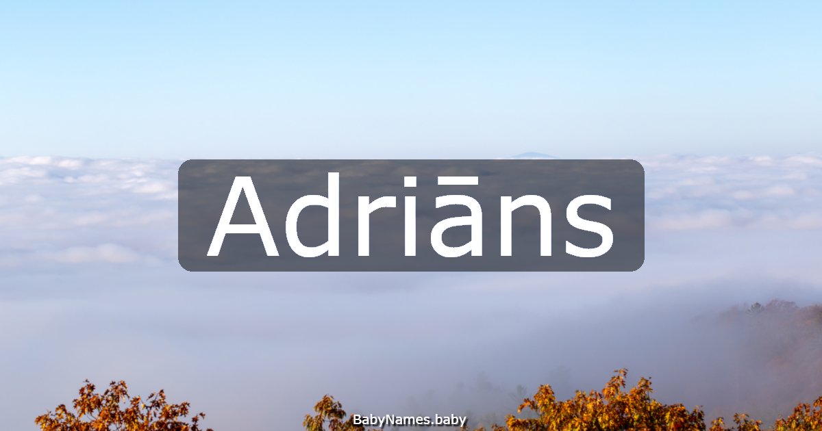 Adriāns