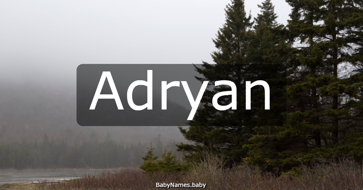 Adryan