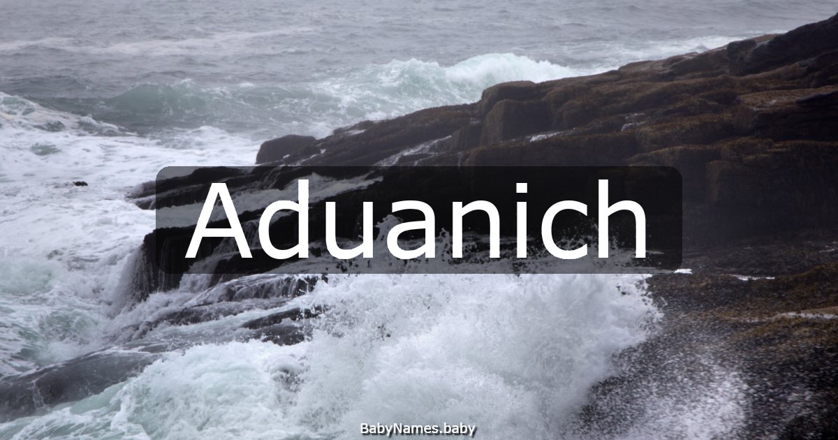 Aduanich