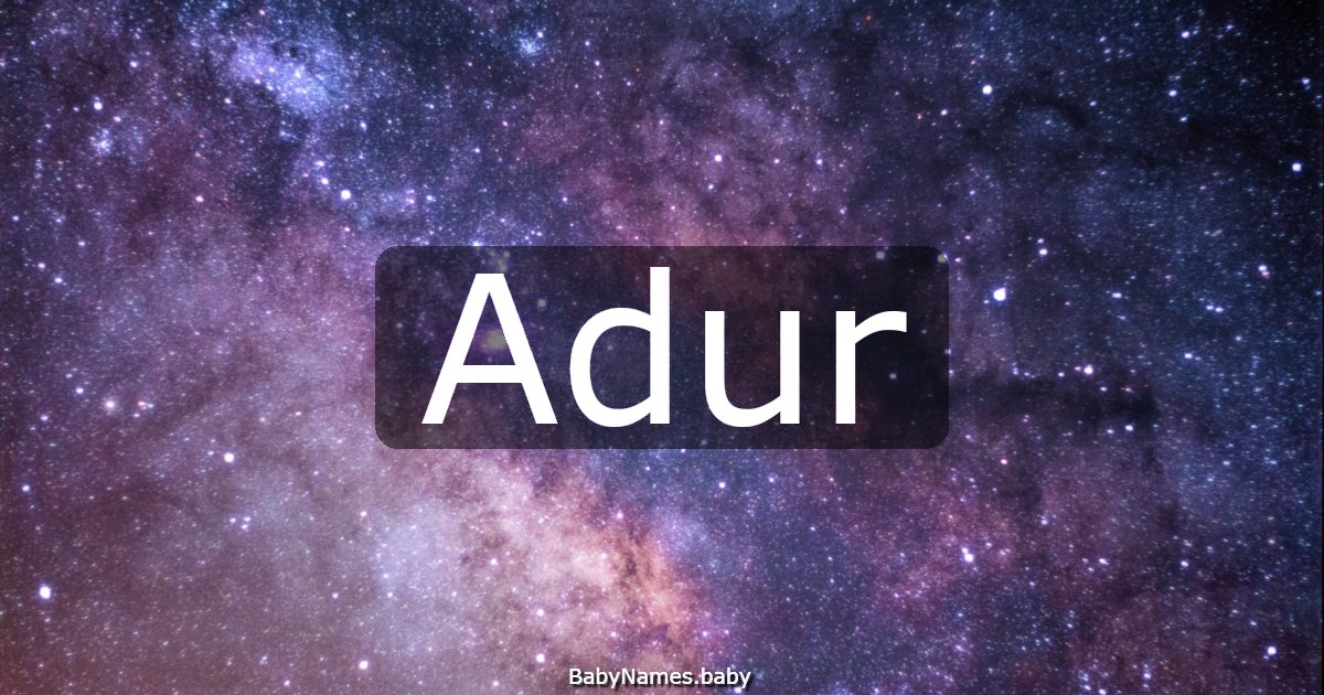 Adur