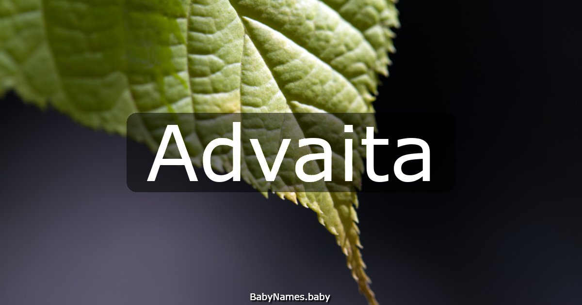 Advaita