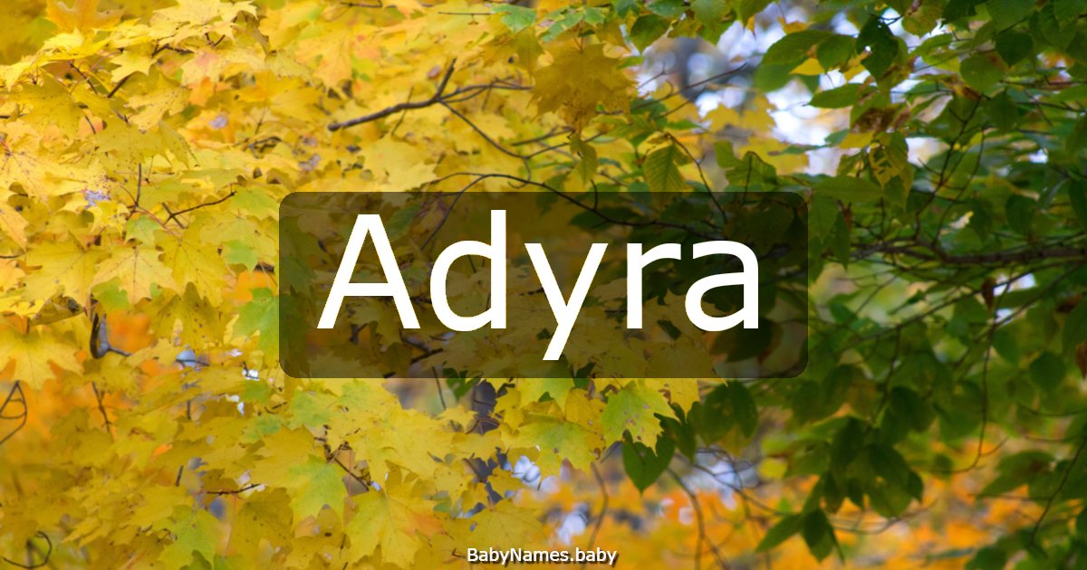 Adyra