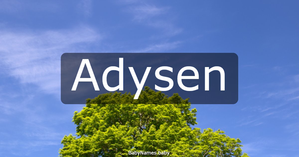 Adysen