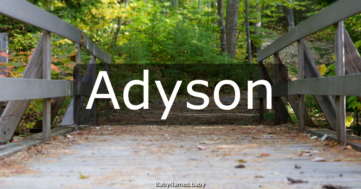 Adyson