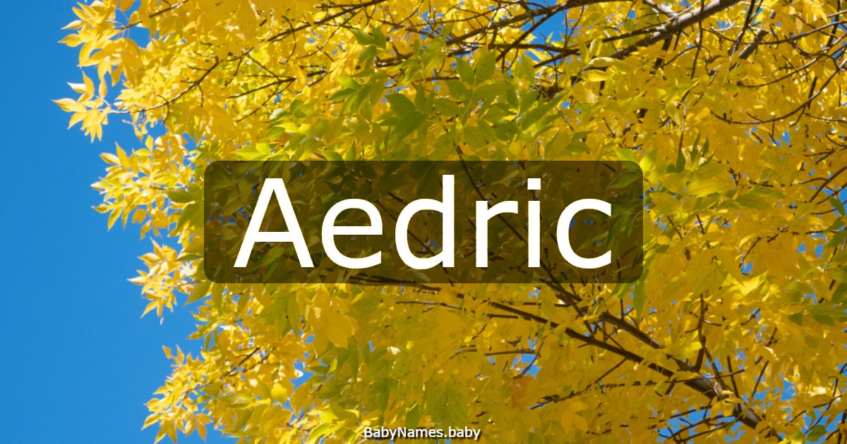 Aedric