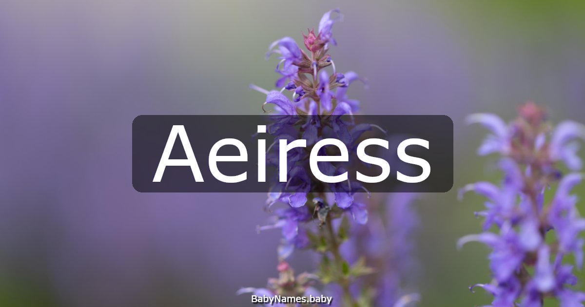 Aeiress