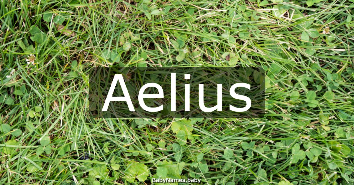 Aelius