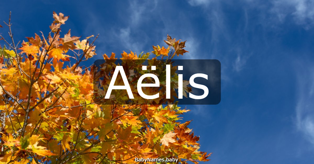 Aëlis