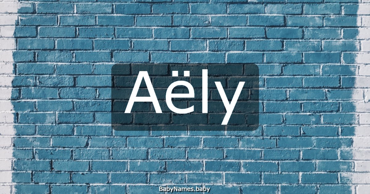 Aëly