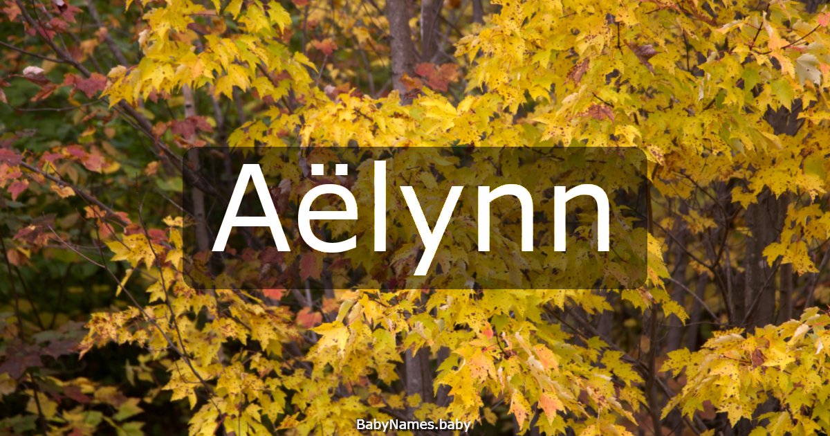 Aëlynn