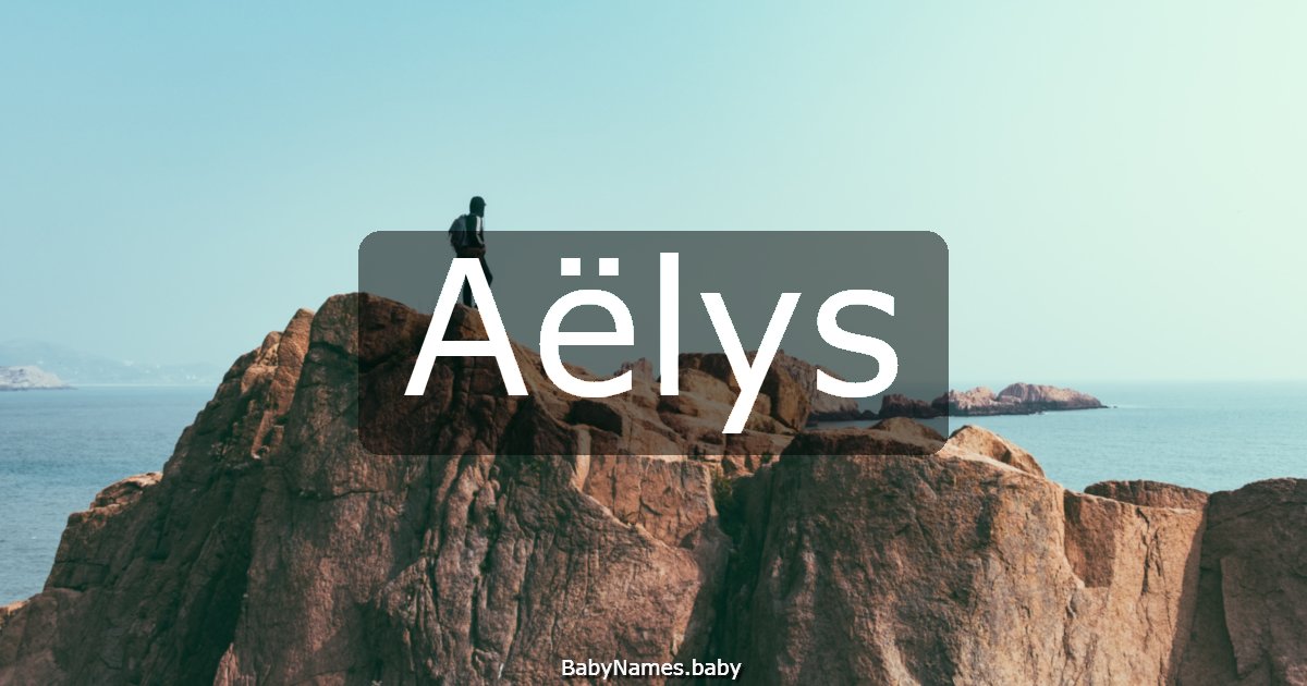 Aëlys