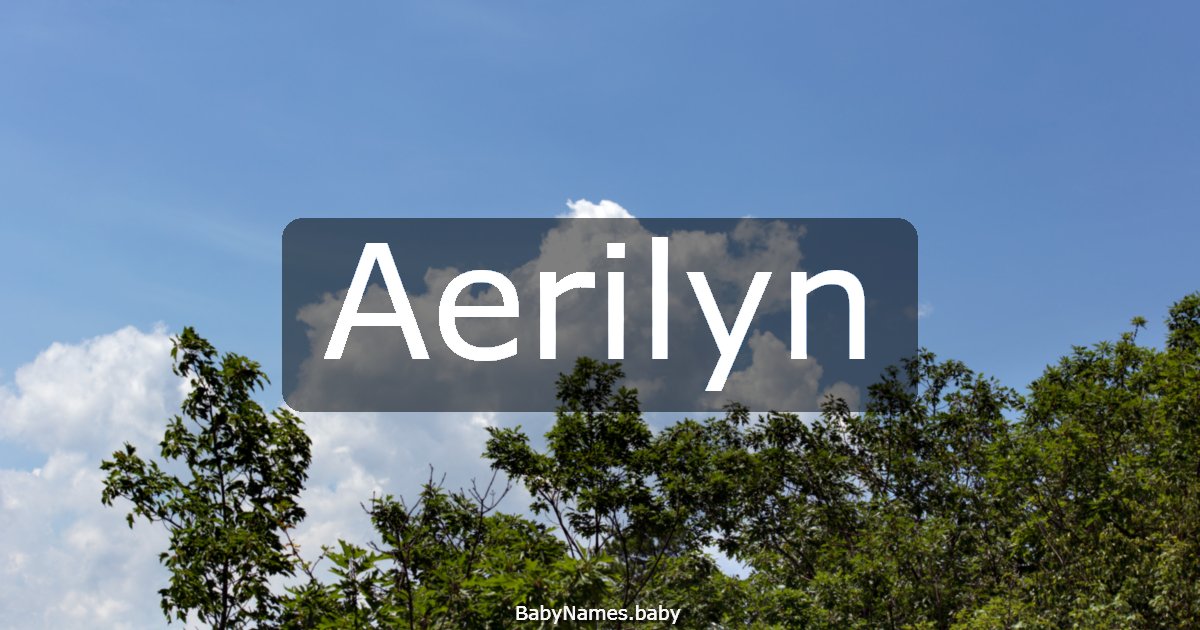 Aerilyn