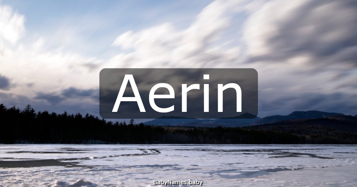 Aerin