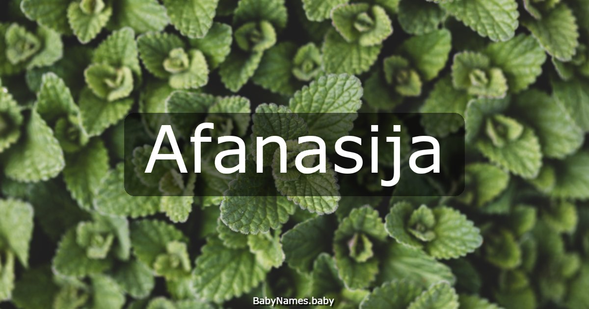 Afanasija
