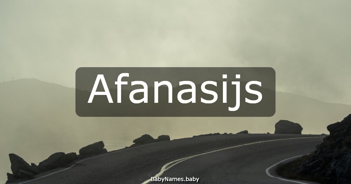 Afanasijs