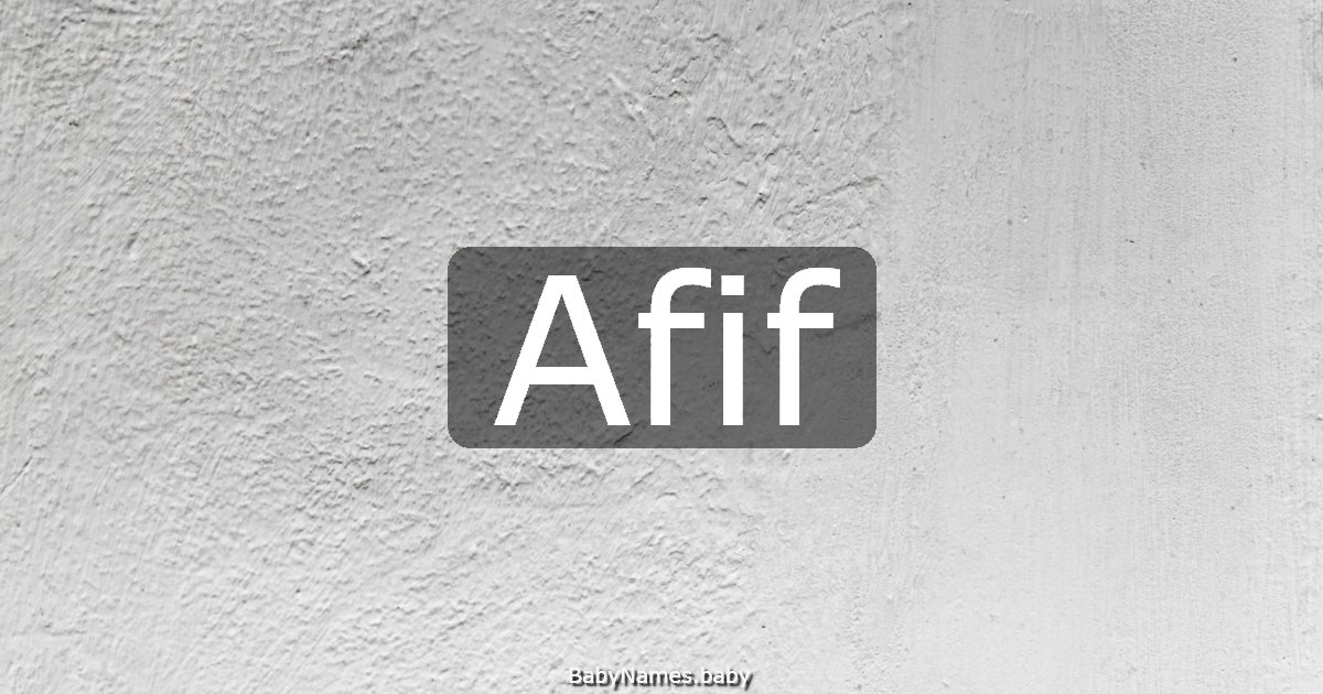 Afif